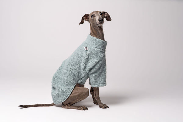 Windspiel Pullover Teddy Mint