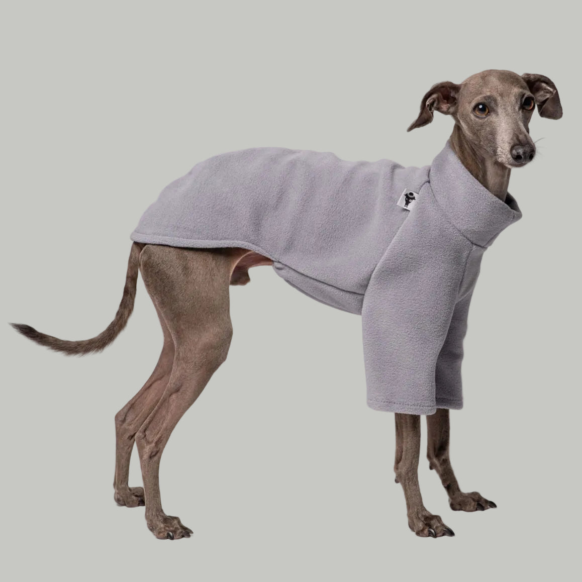 Winterpullover Für Hunde – Größe S/M, Grau, Weich & Warm, Waschbar
