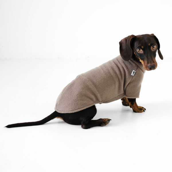Fleece Pullover für Dackel