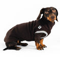 Bild in Galerie-Betrachter laden, Dackel Fleece Long Shirt 2.0 in Braun
