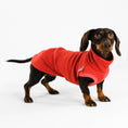 Bild in Galerie-Betrachter laden, Dackel Fleece Long Shirt 2.0 in Terracotta