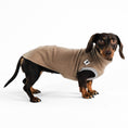 Bild in Galerie-Betrachter laden, Dackel Fleece Long Shirt 2.0 in Walnut