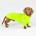 Bild in Galerie-Betrachter laden, Dackel Fleece Pullover Neon Yellow
