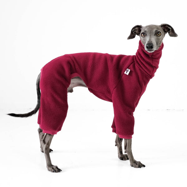 Windspiel Fleece Overall Bordeaux