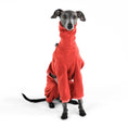 Bild in Galerie-Betrachter laden, Italian Greyhound Fleece Jumpsuit Terracotta