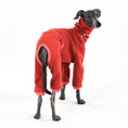 Bild in Galerie-Betrachter laden, Italian Greyhound Fleece Jumpsuit Terracotta