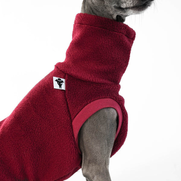 IG Longshirt Fleece Bordeaux