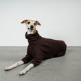 Bild in Galerie-Betrachter laden, Overall Windhund Espresso – optimale Passform für Windhunde, Whippets und Dackel
