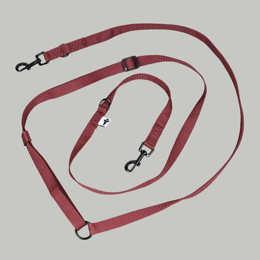 Crossbody Leine Weinrot