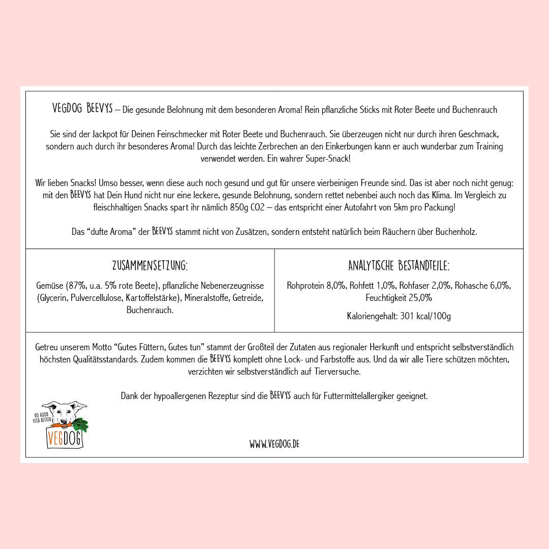 VEGDOG Beevys