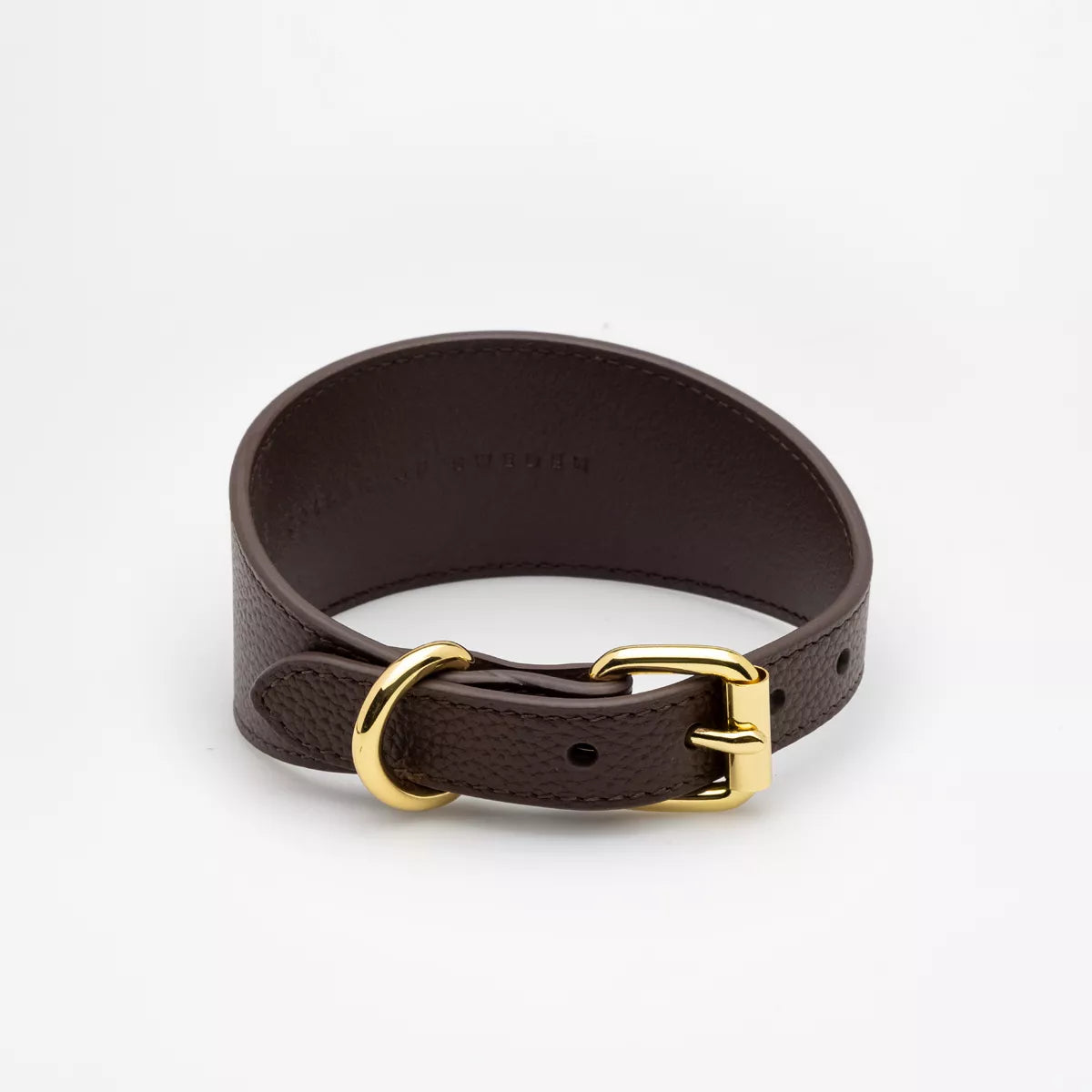 Coffee Brown Collar Windhundhalsband