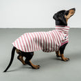 Bild in Galerie-Betrachter laden, COTTON SHIRT Dackel Pink Stripes
