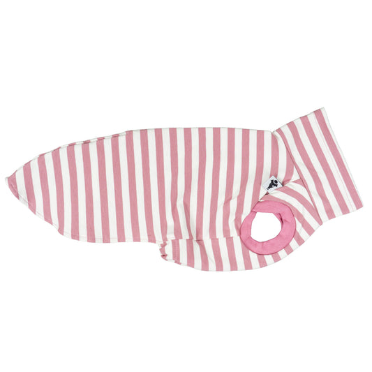 COTTON SHIRT Dackel Pink Stripes