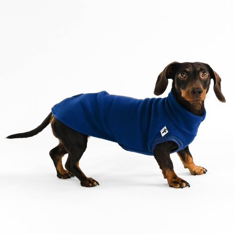 Dackel Fleece Long Shirt 2.0 Navy