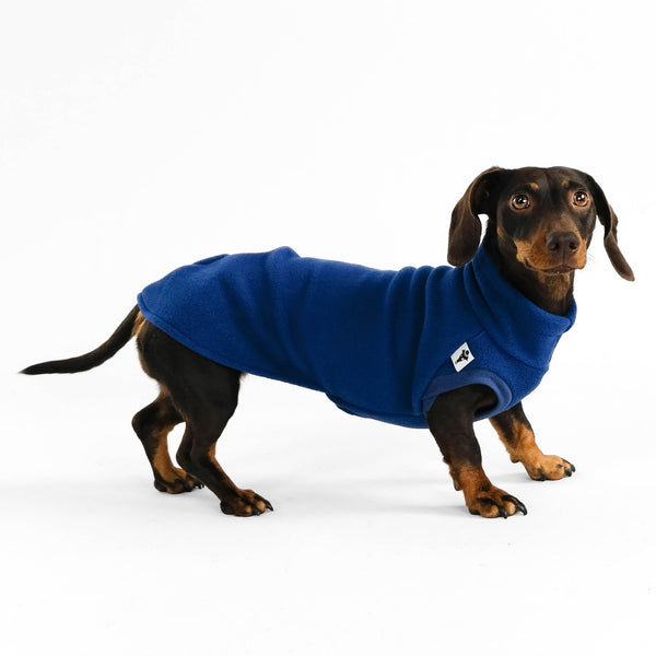 Dackel Fleece Long Shirt 2.0 Navy