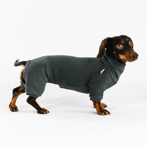 Dackel Fleece Overall Graphite