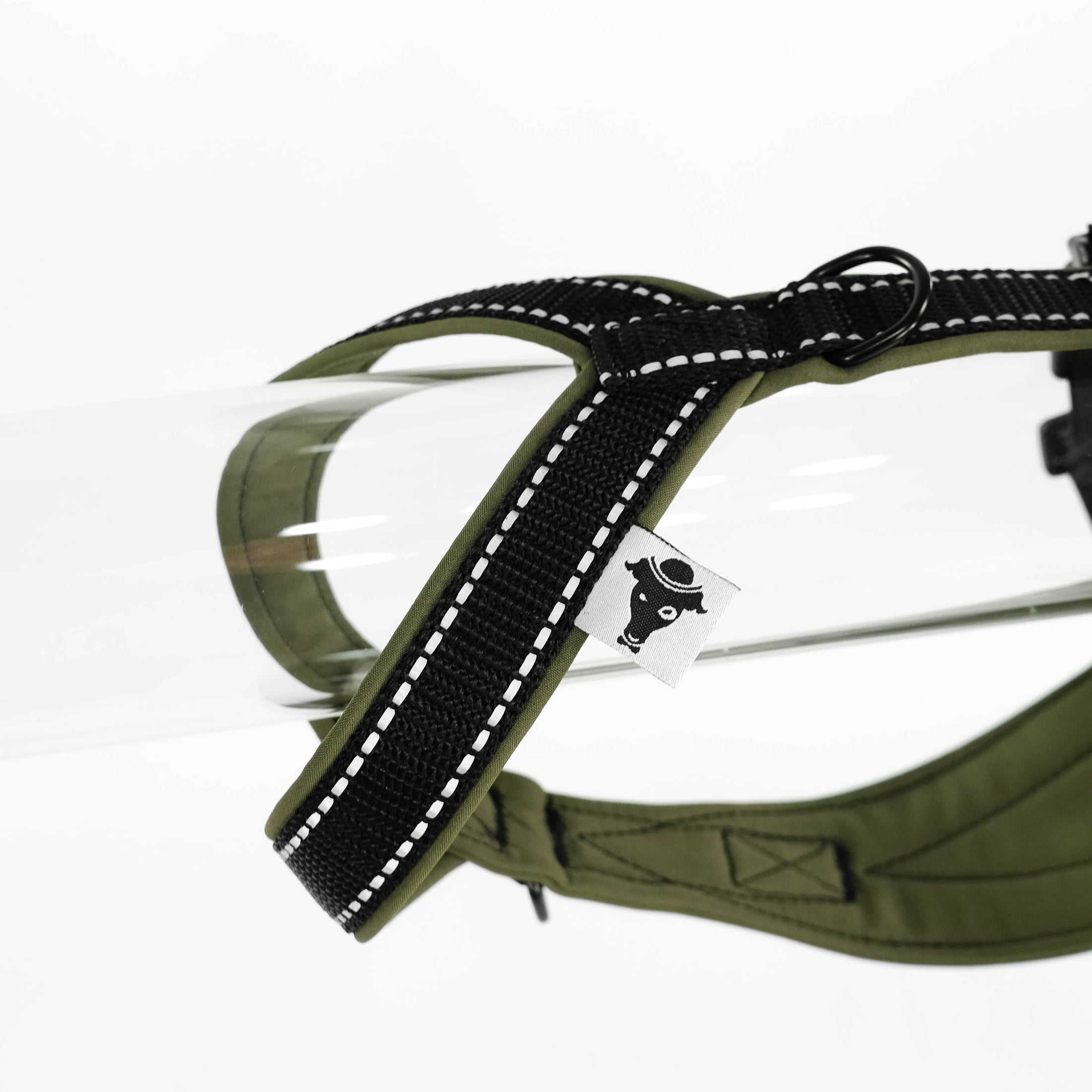 Dackel Geschirr Dark Olive