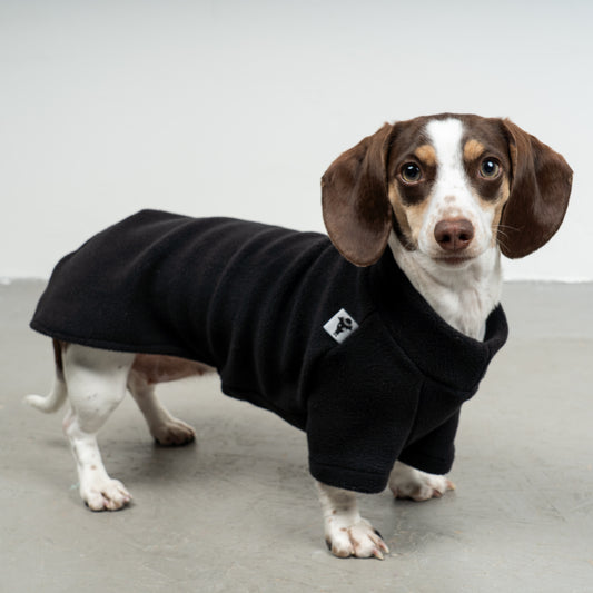 PULLOVER Dackel Schwarz
