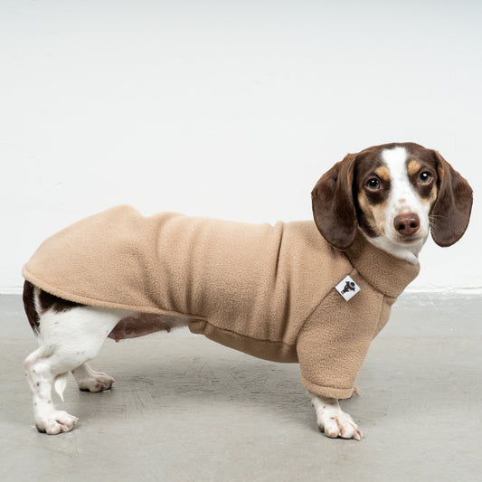 PULLOVER Dackel Camel