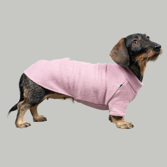 PULLOVER Dackel Altrosa