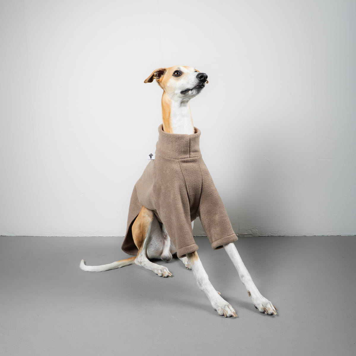 PULLOVER Windhund Taupe