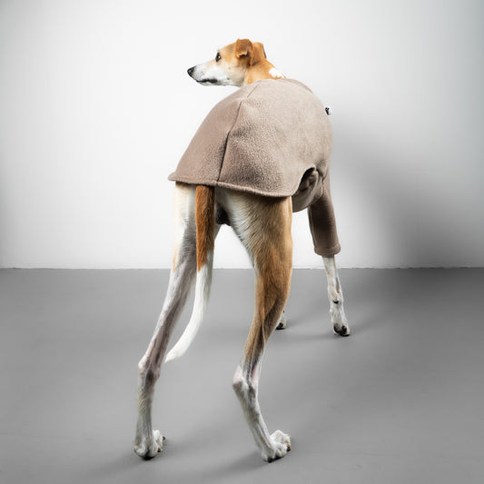 PULLOVER Windhund Taupe