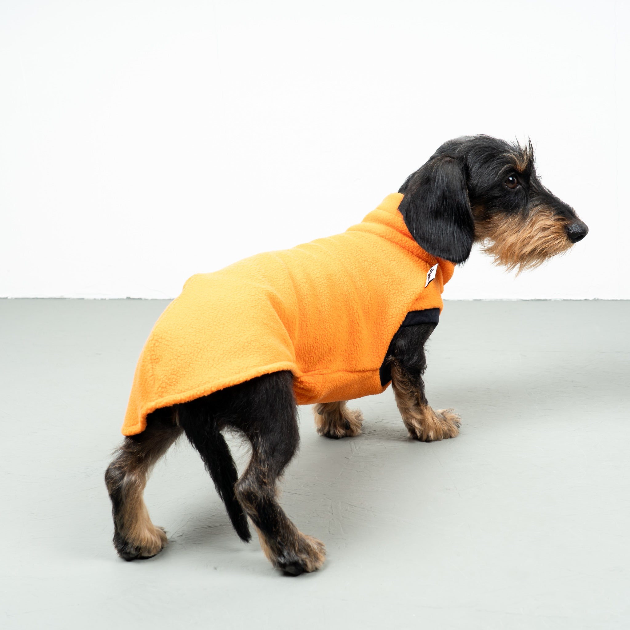 FLEECE SHIRT Dackel Orange