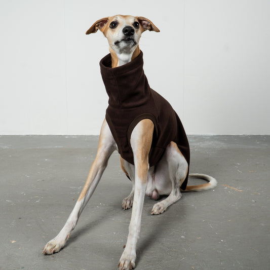 FLEECE SHIRT Windhund Espresso