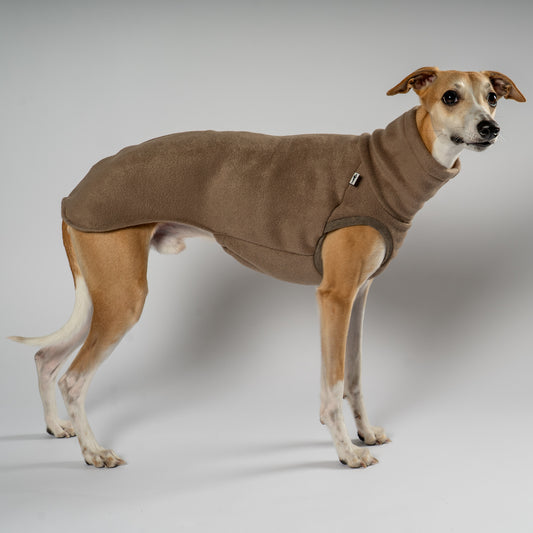 FLEECE SHIRT Windhund Walnut