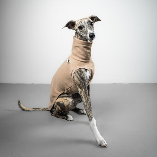 FLEECE SHIRT Windhund Sand Beige