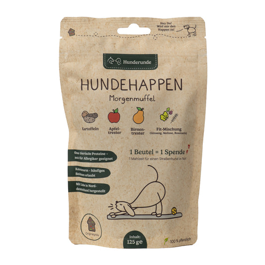 Hunderunde's Vegane Hundehappen – Morgenmuffel