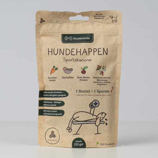 Hunderunde's Vegane Hundehappen – Sportskanone