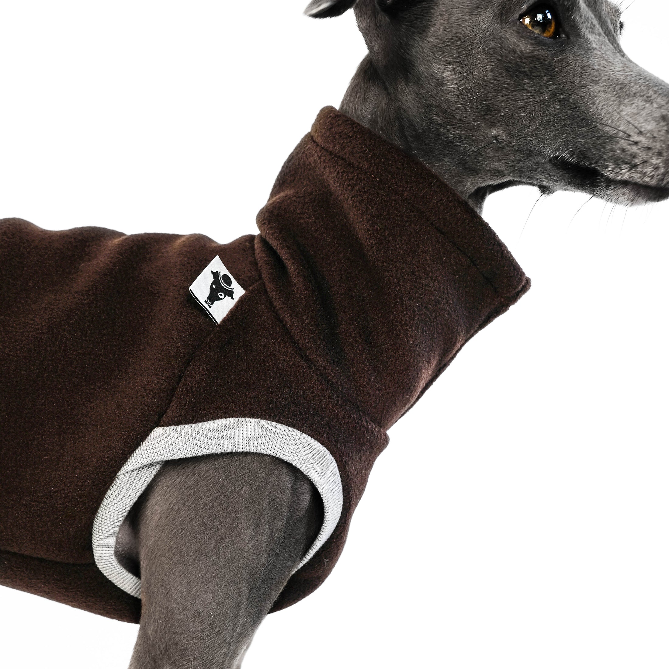 IG Longshirt Fleece Braun