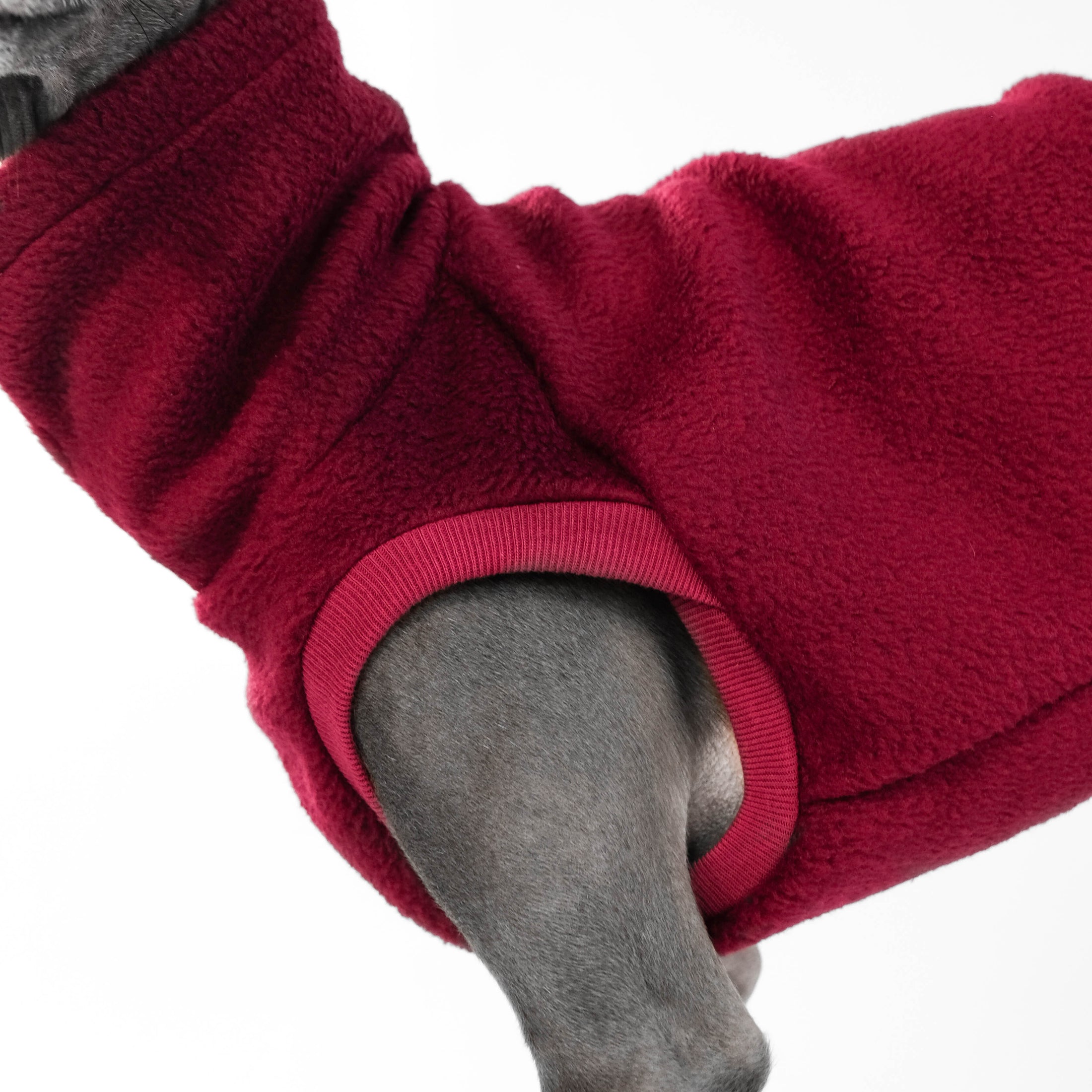 IG Longshirt Fleece Bordeaux