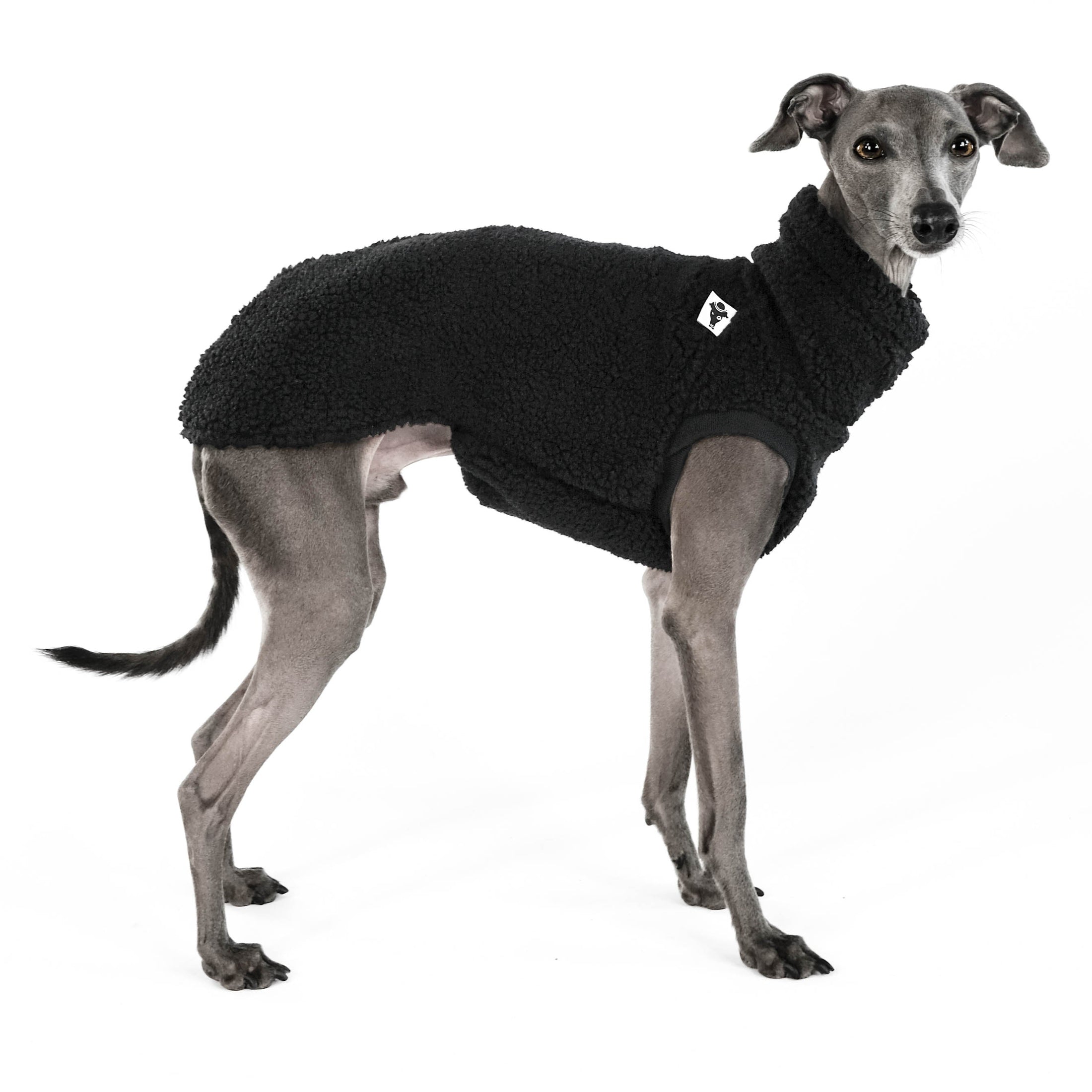 IG Long Shirt Teddy Schwarz