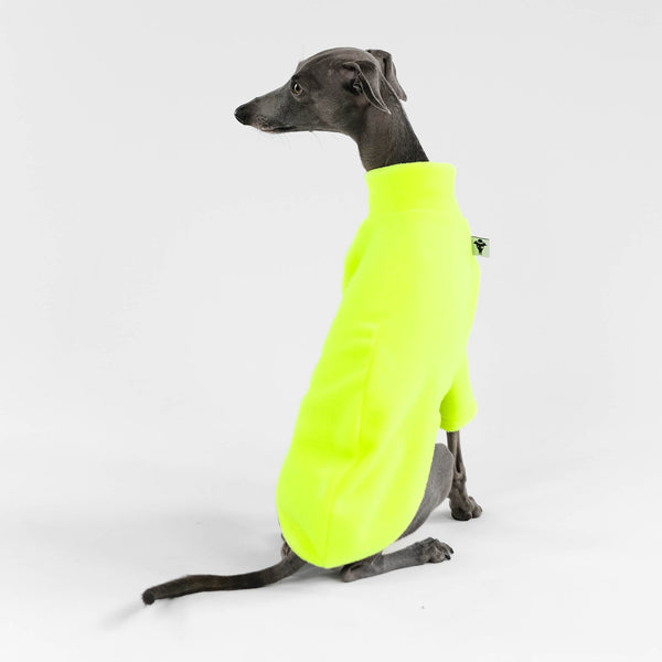 Windspiel Pullover Fleece Neon Yellow