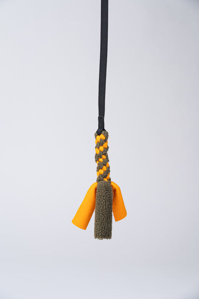 Karma_Hund_Bungee-Tau_Orange_Olive_Nahaufnahme