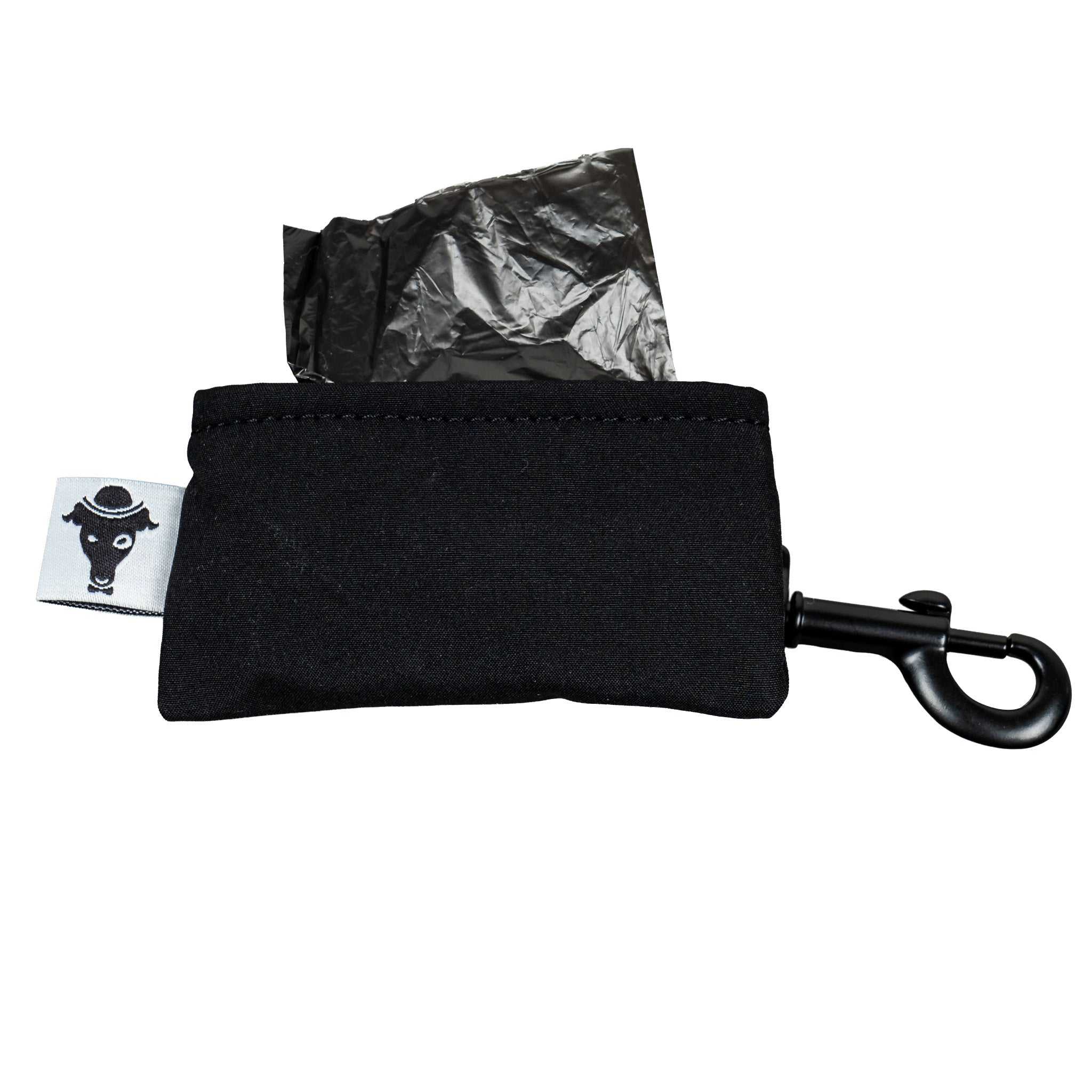 Softshell Kotbeutelhalter Schwarz