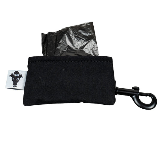 Softshell Kotbeutelhalter Schwarz