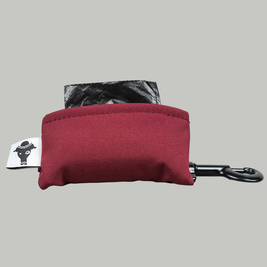 Softshell Kotbeutelhalter Weinrot