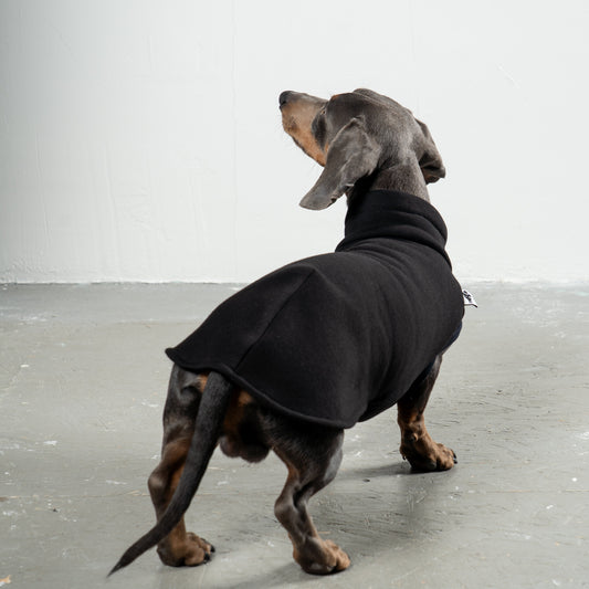 SWEAT SHIRT Dackel Schwarz