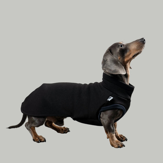 SWEAT SHIRT Dackel Schwarz