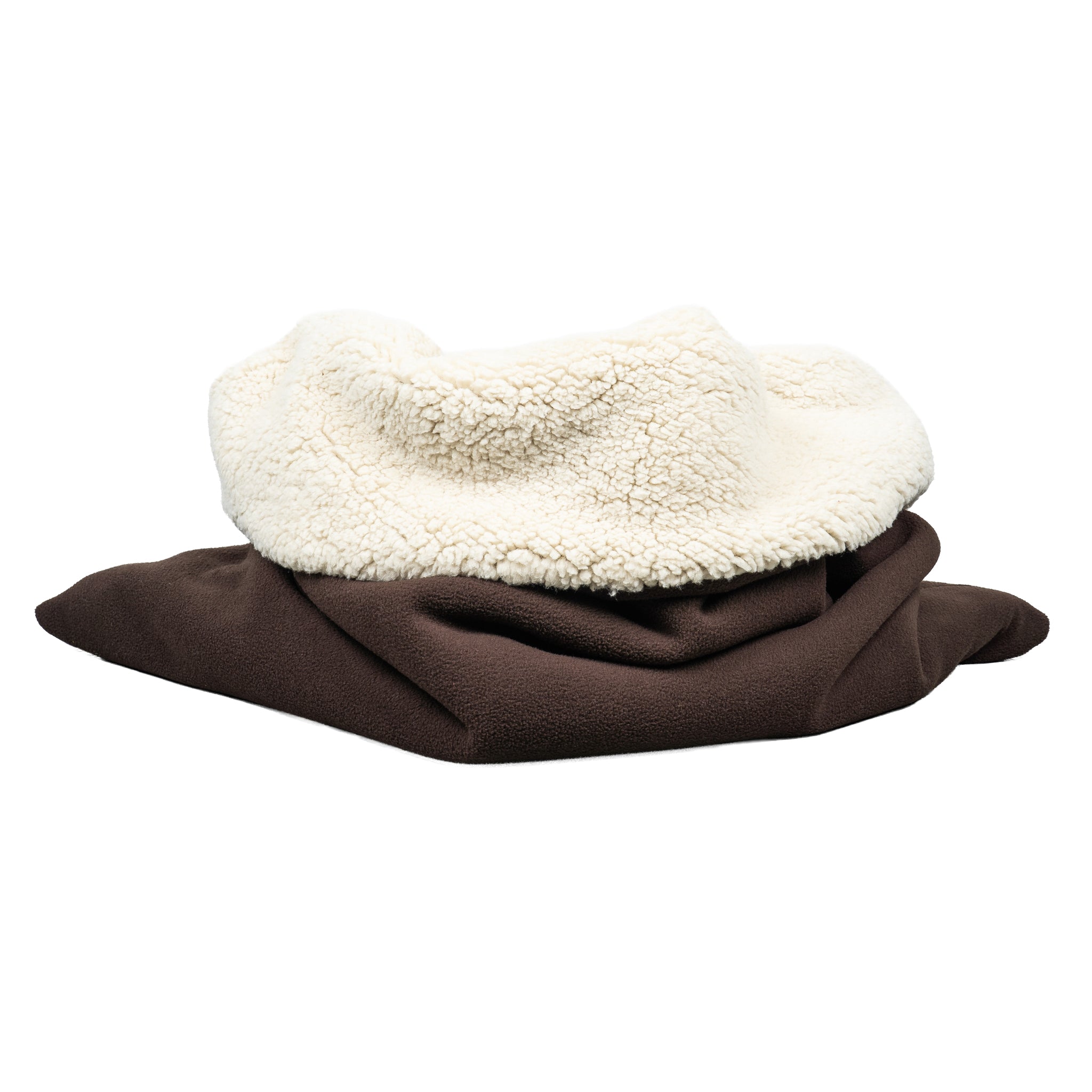 Teddy Hundeschlafsack Braun
