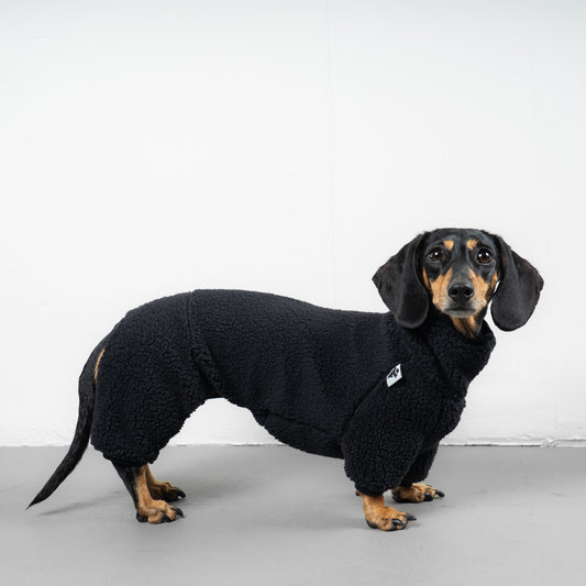 TEDDY OVERALL Dackel Schwarz