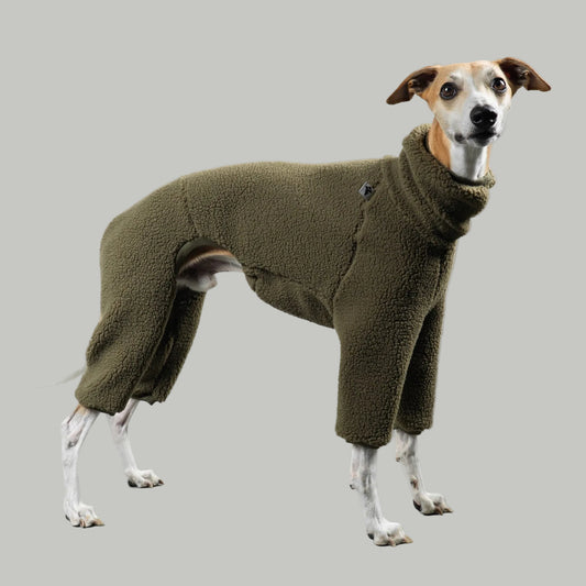 TEDDY OVERALL Windhund Olivgrün
