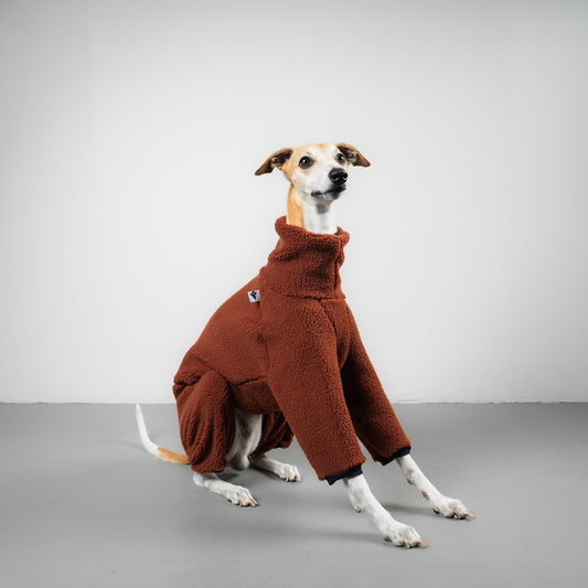 TEDDY OVERALL Windhund Rostbraun