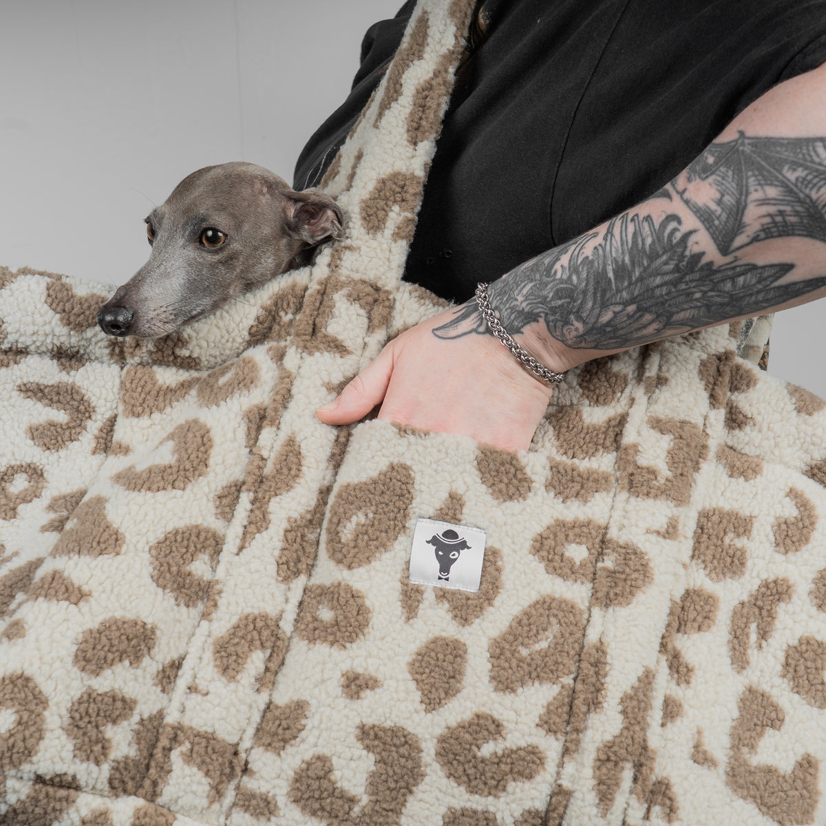 Teddy Shopper Leo Taupe
