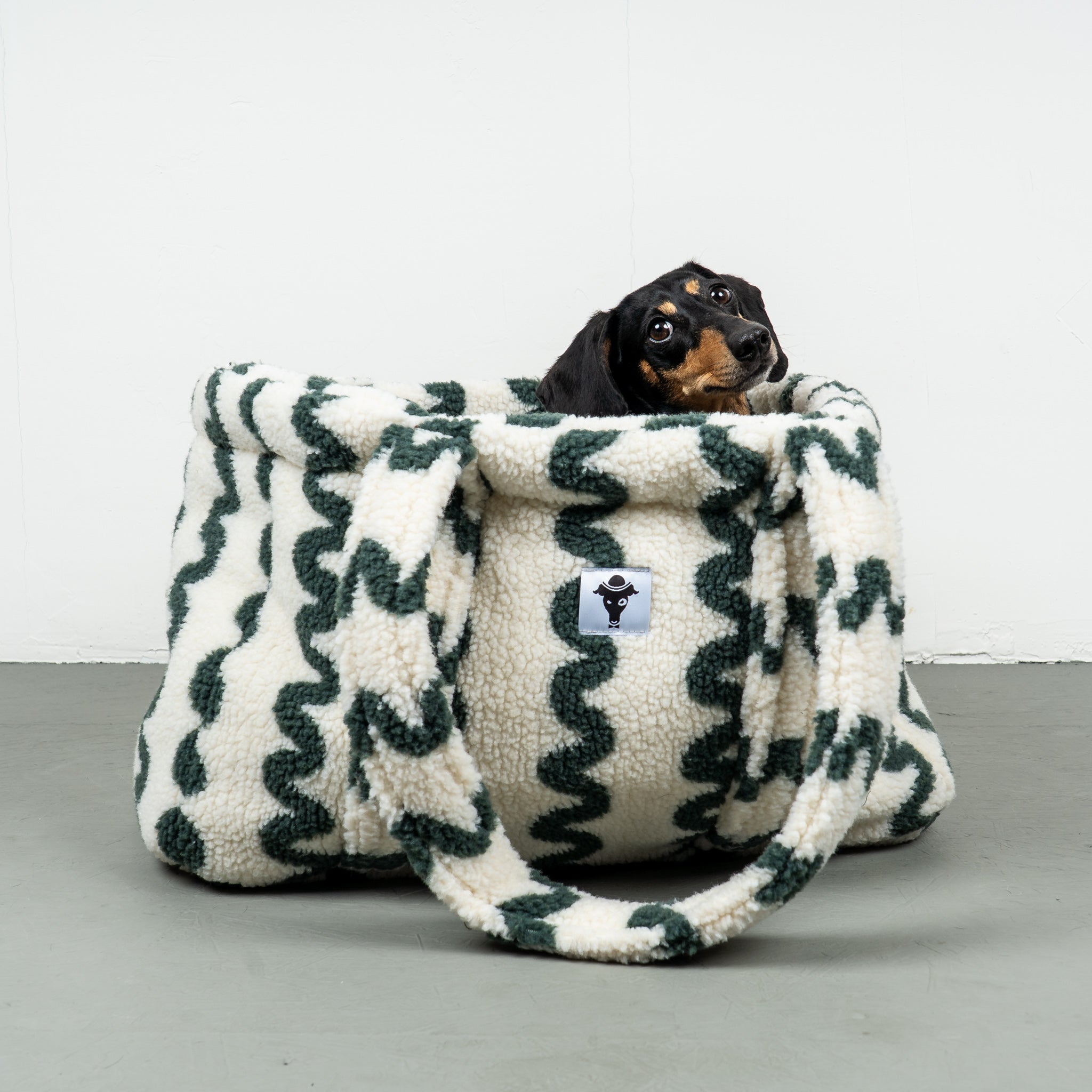 Teddy Shopper GREEN Waves