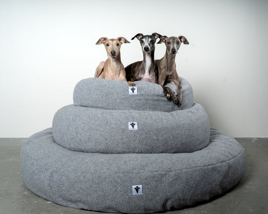 Wechselbezug Hundebett Grey