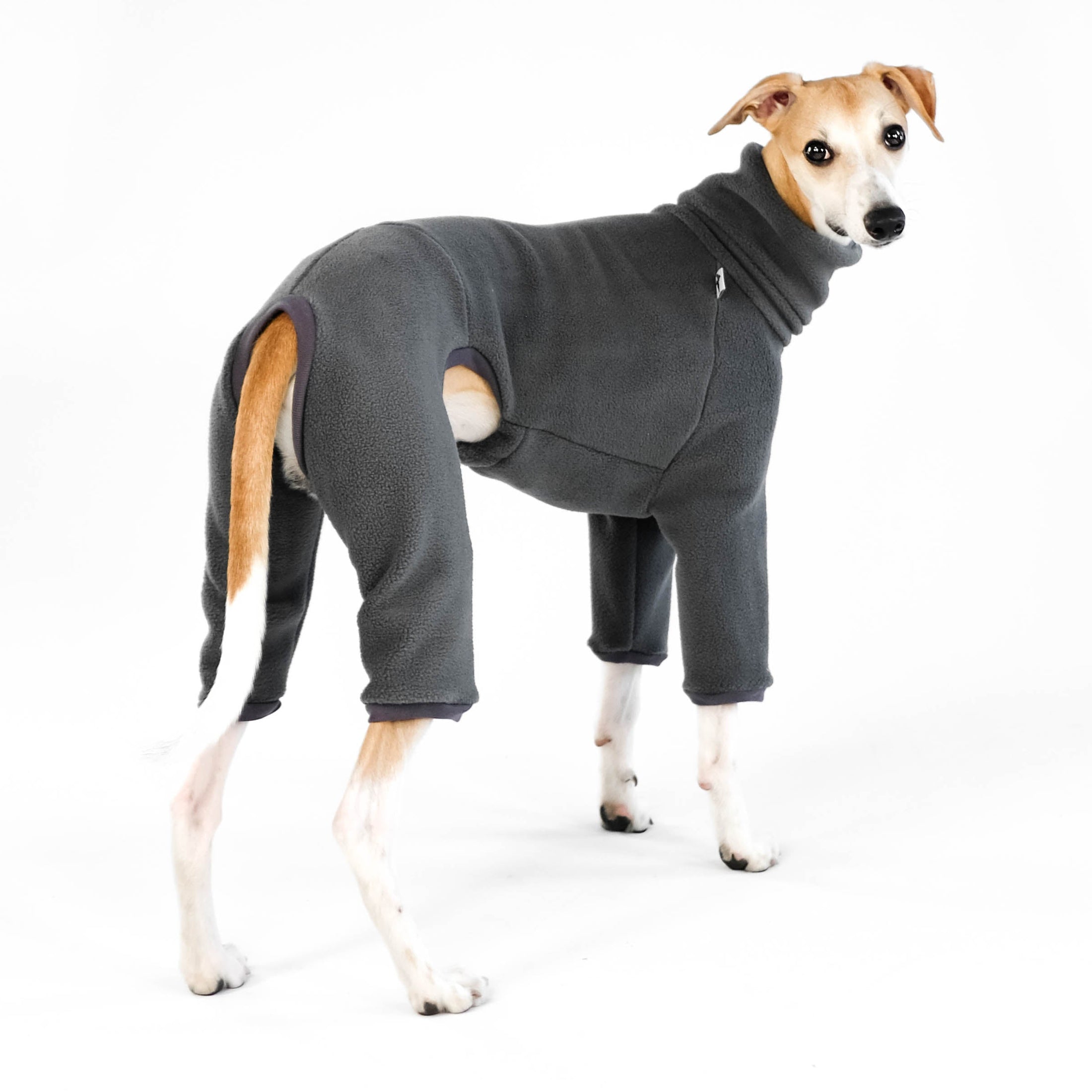 Whippet Fleece Overall Graphite